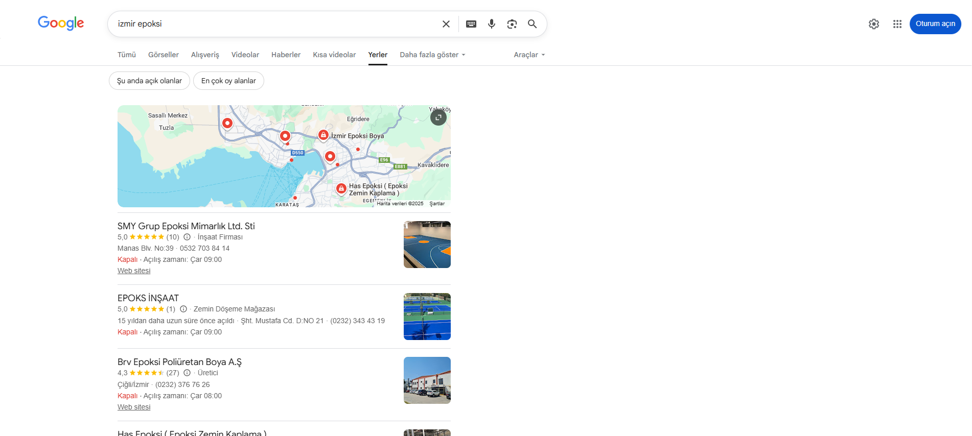 Google Haritalarda İlk Sırada Çıkmak
