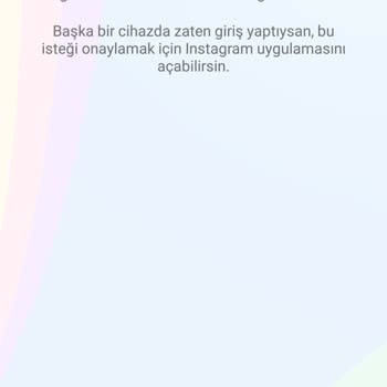 Instagram Giriş Talebi Gönderildi Hatası Instagram Giriş Talebi Gönderildi