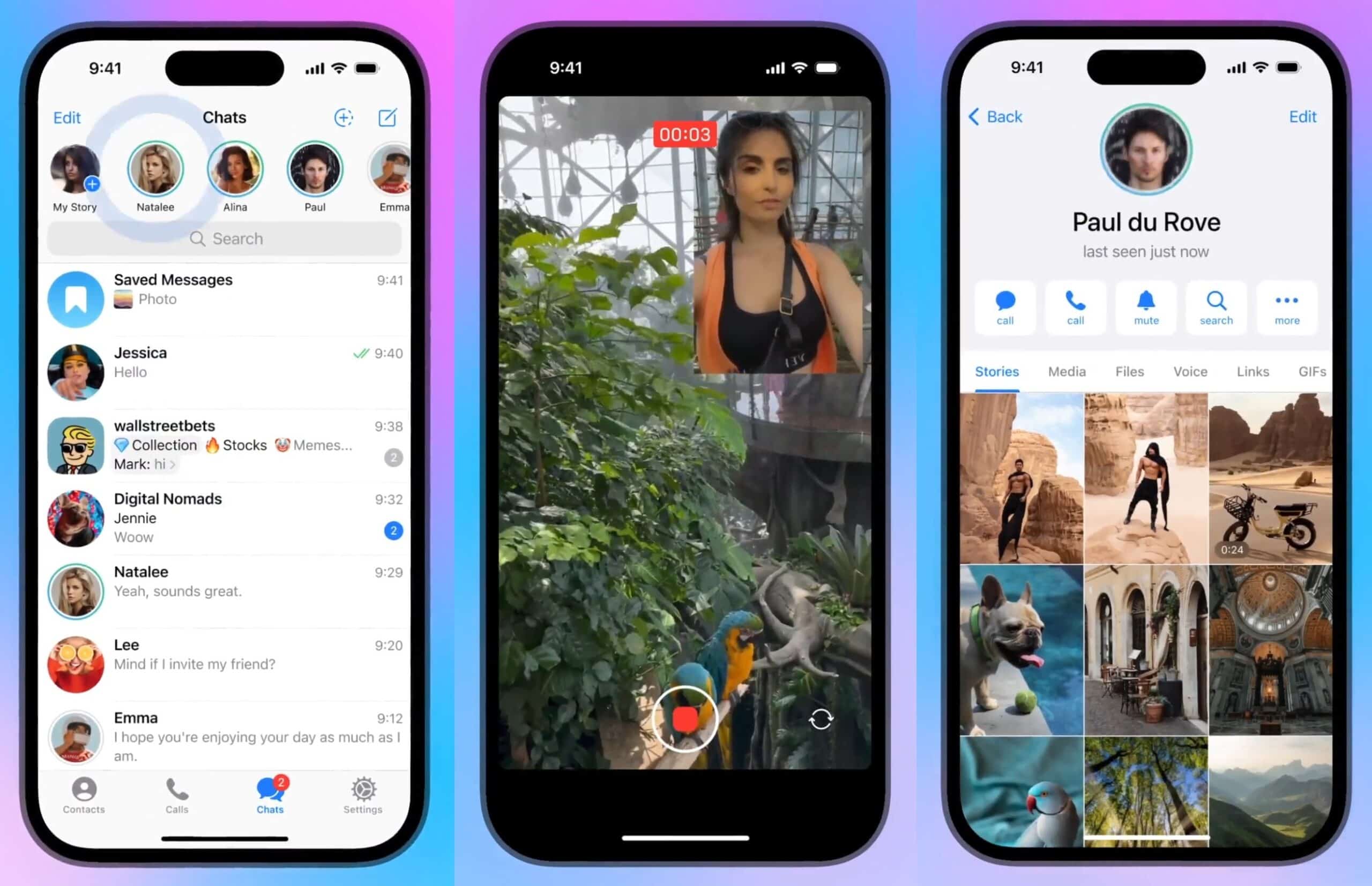 Telegram Hikaye Nasıl Görülür?