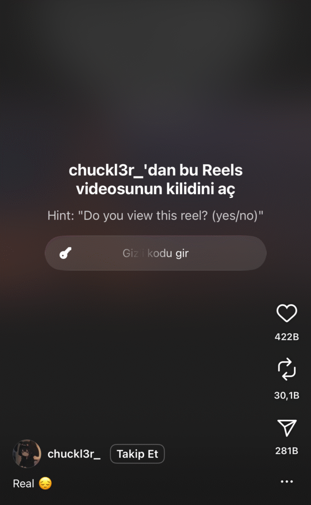 Instagram Şifreli Reels Nasıl Paylaşılır? Instagram Şifreli Reels Nasıl Paylaşılır?