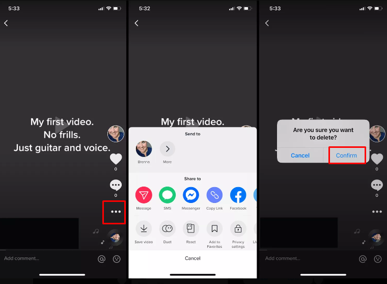 Tiktok Paylaşım Nasıl Silinir? Tiktok Paylaşım Nasıl Silinir?